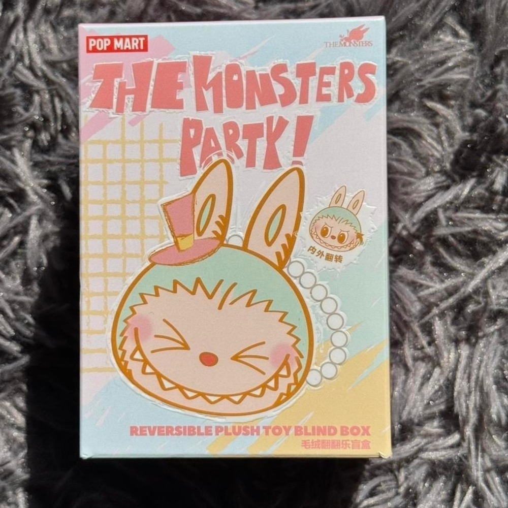 New in box Monsters Party! Reversible Plush Toy Blind Box